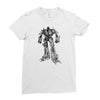optimus prime Ladies Fitted T-Shirt