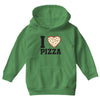 i Love Pizza Youth Hoodie
