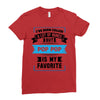 I've Been Called A Lot Of Names But Pop Pop Is My Favorite Ladies Fitted T-Shirt