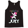 july born unicorns Tank Top