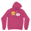 cheeseburger pranks doughnut Unisex Hoodie