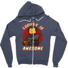 lucille is awesome Zipper Hoodie