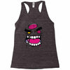 angry zombie Racerback Tank