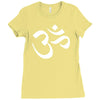 hare krishna aum Ladies Fitted T-Shirt
