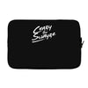 crazy for swayze Laptop sleeve