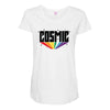 Cosmic Maternity Scoop Neck T-shirt