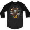 pitfalls and perils 3/4 Sleeve Shirt