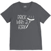prick with a fork V-Neck Tee