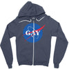 Nasa Gay Pride Zipper Hoodie