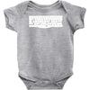space bar  funny astronaut gravity universe planet ship rocket Baby Onesie