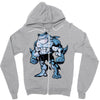 muscle shark Zipper Hoodie
