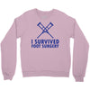 I Survived Foot Surgery Crewneck Sweatshirt