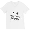 MEOW CAT V-Neck Tee