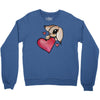 bunny rabbit love Crewneck Sweatshirt