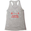 for a minute there, you bored me to death t shirt Racerback Tank