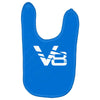 v8 motor sport sound drag race tuning hotrod route 66 turbo big Baby Bibs
