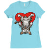 love cat Ladies Fitted T-Shirt