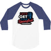 star spangled hammered 3/4 Sleeve Shirt