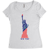 4th of july Women's Triblend Scoop T-shirt