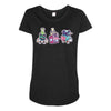 down at the milk bar Maternity Scoop Neck T-shirt