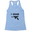 i love you and i know1 Racerback Tank