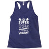 Be A Super Hero For Animals Go Vegan! Racerback Tank