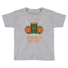 i'd rather be drinking pumpkin spice Toddler T-shirt