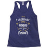 legendary riders are born in 2000 Racerback Tank