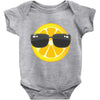 Lemon with Glasses Baby Bodysuit