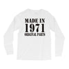 made in 1971 original parst Long Sleeve Shirts