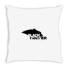 black panther logo Throw Pillow