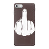 middle finger iPhone 7 Case
