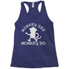 monkey teenage Racerback Tank