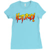 rowdy roddy piper hot rod vintage Ladies Fitted T-Shirt