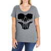 skull Ladies Curvy T-Shirt