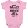 Perfect Freakin Nana Baby Onesie