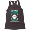 I Love Someone With Liver Cancer To The Moon And Back Racerback Tank
