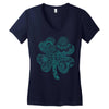 shamrock Women's V-Neck T-Shirt