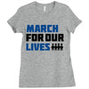March For Our Lives Ladies Fitted T-Shirt