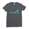 happy father day Ladies Fitted T-Shirt