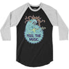 feel the music 3/4 Sleeve Shirt