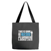 this is what an awesome plumber looks like Tote Bags