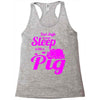 pig lover Racerback Tank