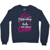 Celebrating With the 6th Birthday Queen Crewneck Sweatshirt