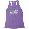 zombie fast food  funny Racerback Tank