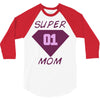 super mom 01 3/4 Sleeve Shirt