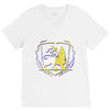 lion of judah rasta reggae roots clothing V-Neck Tee