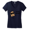 cool beans Women's V-Neck T-Shirt
