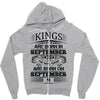 Real Kings Are Born On September 9 Zipper Hoodie