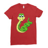 snake anime Ladies Fitted T-Shirt